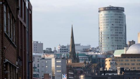 View of Birmingham in 2021