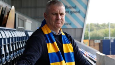 Micky Moore left his job as Cheltenham director of football to join Shrewsbury on 17 May