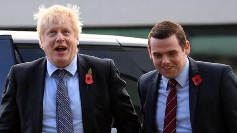 douglas ross and boris johnson