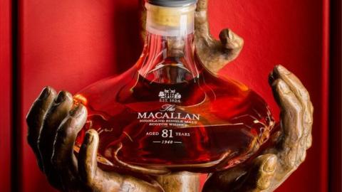 Rare Macallan whisky