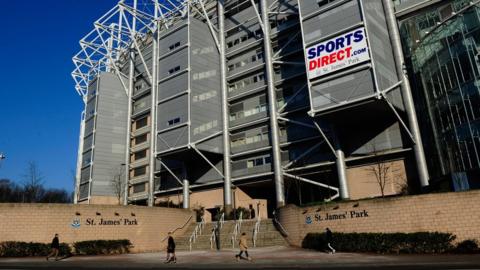 St James' Park Newcastle