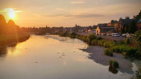 River Nith at Dumfries