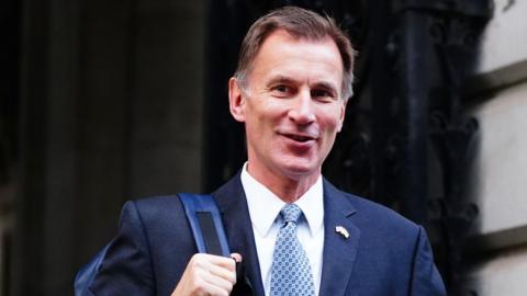 Chancellor of the Exchequer Jeremy Hunt