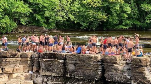 River Swale, Richmond, North Yorkshire