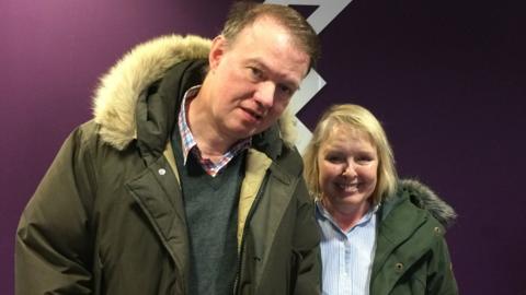 Edwyn Collins and his wife Grace Maxwell