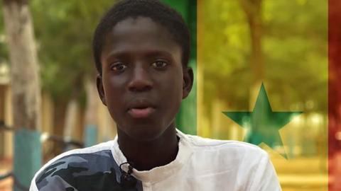 Abdoulaye lives in Senegal