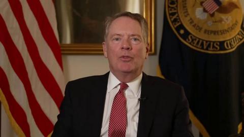 US Trade Representative Robert Lighthizer