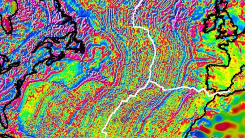 Seafloor spreading