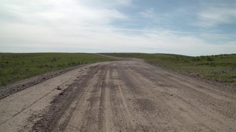 The unfinished and remote northern road