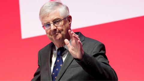 Welsh First Minister, Mark Drakeford during the Labour Party Conference in Liverpool