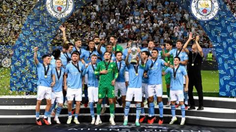 Man City win Super Cup