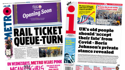 Front pages composite