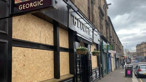 The Georgic bar in Glasgow