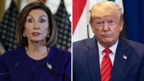 Pelosi and Trump