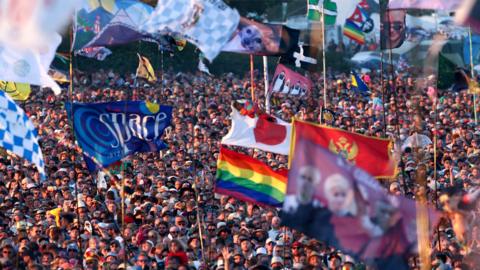 Glastonbury Festival on 25 June 2023