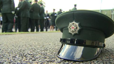 PSNI officer at graduation ceremony