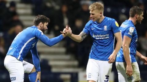 Scott Hogan with Kristian Pedersen