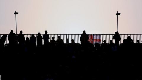 The fourth Ashes Test between England and Australia at Old Trafford