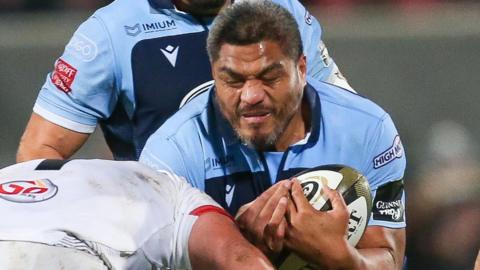 Nick Williams takes on Ulster in October 2019 for Cardiff