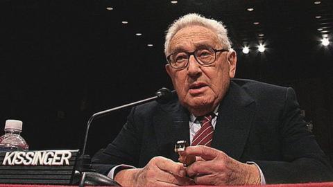 Henry Kissinger in the early 1990s