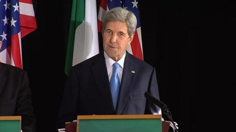 US Secretary of State speaking in Tipperary, Ireland