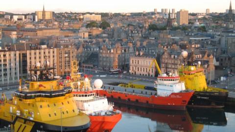 Aberdeen harbour