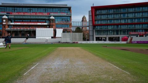 Old Trafford before play