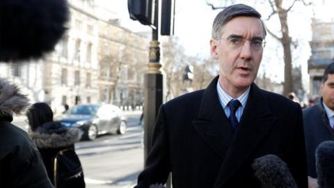 Jacob Rees-Mogg is questioned by Newsnight's Nick Watt on Whitehall