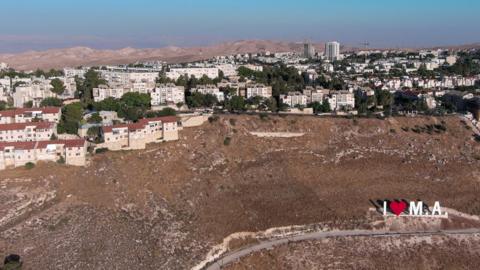 File photo showing the settlement of Maale Adumim in the Israeli-occupied West Bank (25 June 2023)