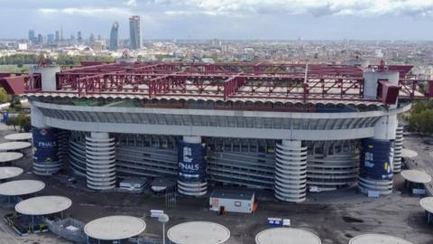 General view of the San Siro
