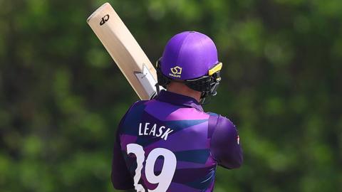 Scotland all-rounder Michael Leask