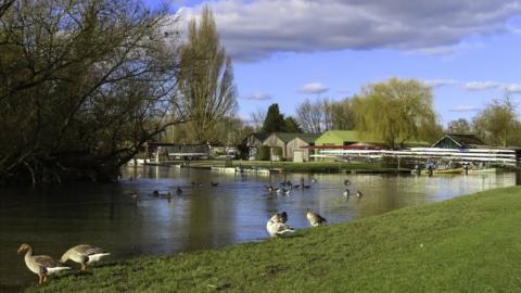 Wolvercote Mill Stream