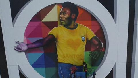 Pele mural