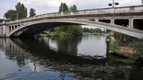 A third road bridge in Reading has been mooted for four decades and aims to ease congestion on Caversham Bridge and Reading Bridge (pictured)