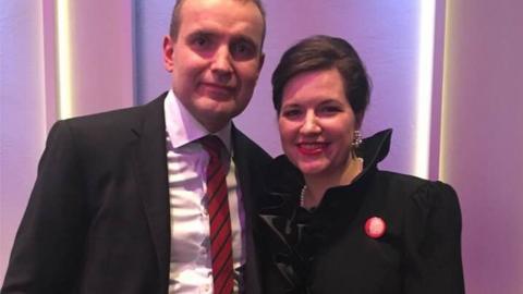 Icelandic President Gudni Johannesson and First Lady Eliza Reid