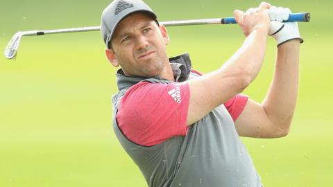 Spanish golfer Sergio Garcia