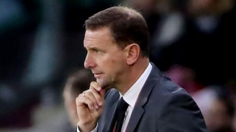 NI manager Ian Baraclough