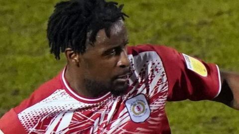 Donervon Daniels last played a league game for Crewe on 30 October but he has two played two cup games since then