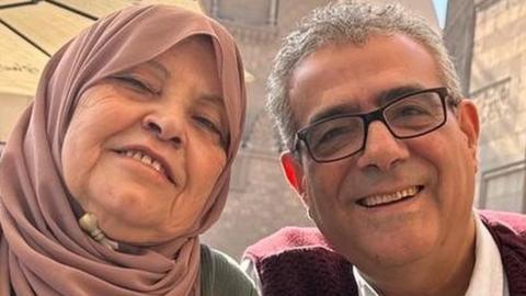 Mo el Deeb's parents Naila El-Deeb and Talal El-Deeb
