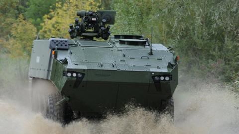 General Dynamics Piranha vehicle