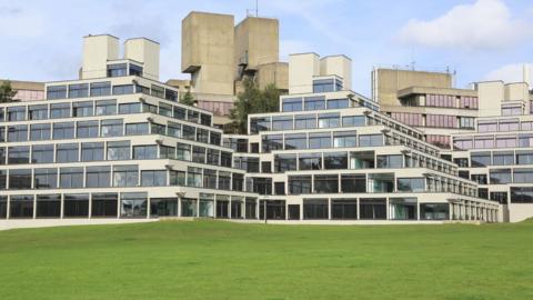 Ziggurat halls at the UEA