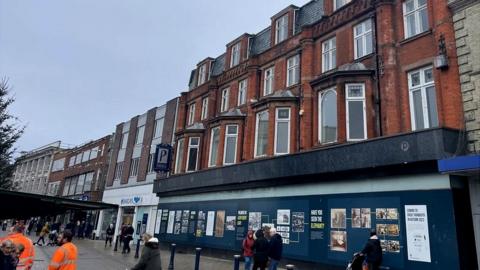 The exterior of the former Palmers Department Store