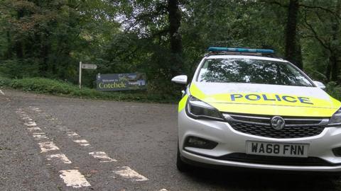 Police at Cothele