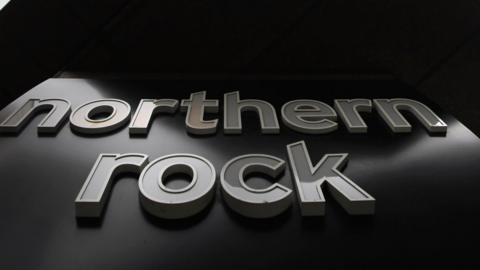 Northern Rock sign