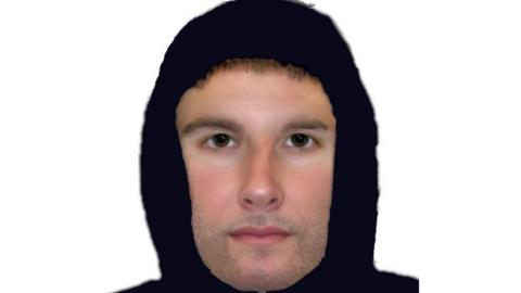 E-fit of suspect in attempted rape investigation