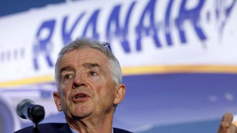 Ryanair boss Michael O'Leary