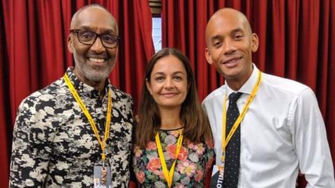 Leroy Logan, Siobhan Benita and Chuka Umunna