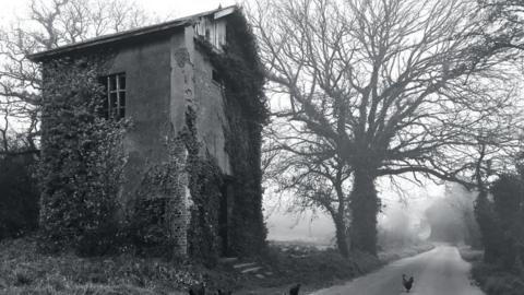 German electricity station in Grouville Jersey