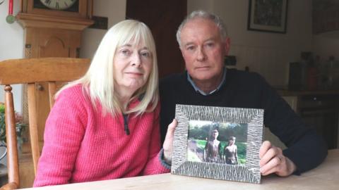 Christine and Rob Parry, Chris Parry's parents