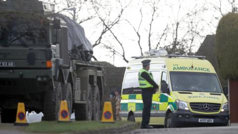 Cordon in Aldershot